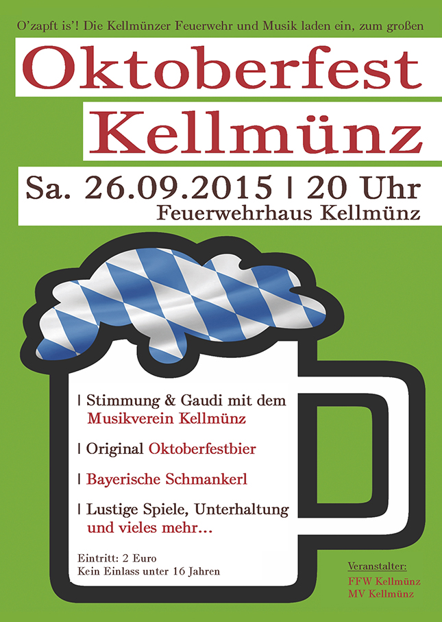 Flyer Oktoberfest 2015